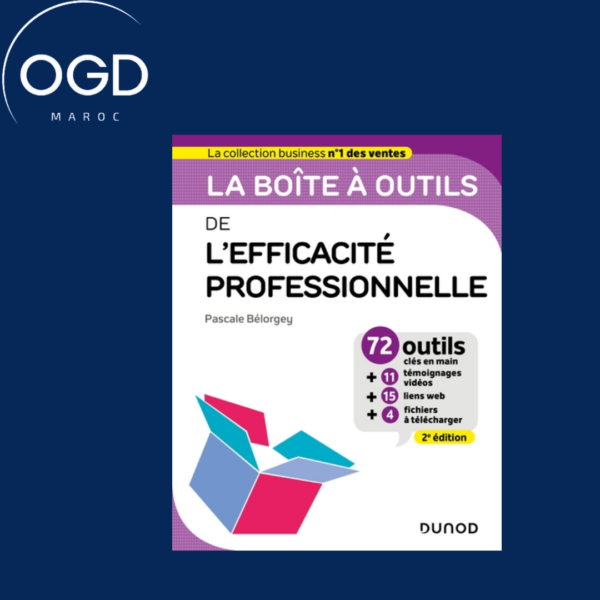 LA BOITE A OUTILS DE L'EFFICACITE PROFESSIONNELLE - 2E ED. - 72 OUTILS ET METHODES